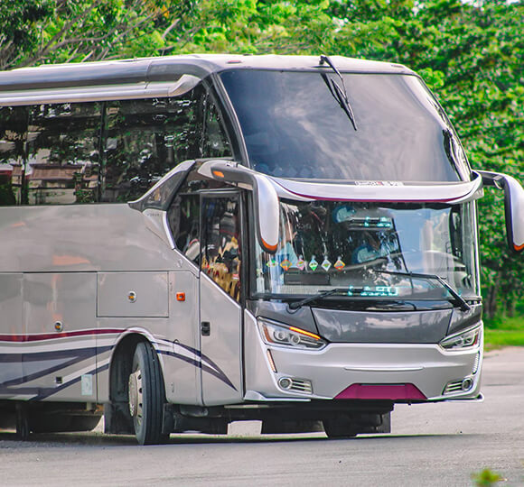 luxury charter bus