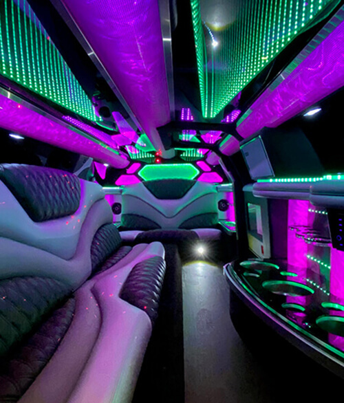 inside a party bus